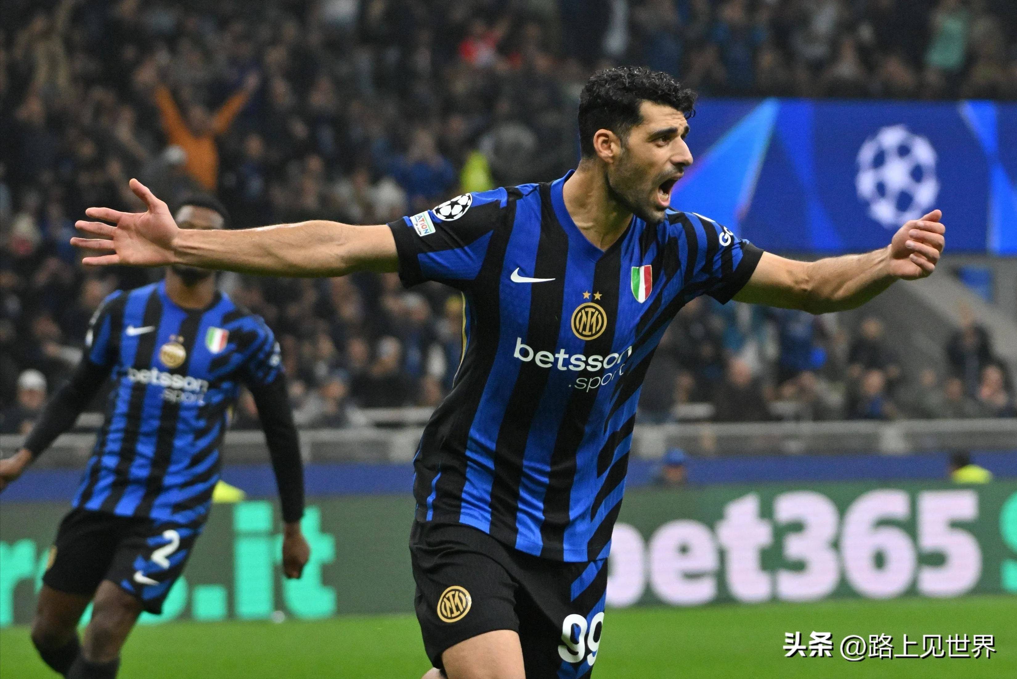 国际米兰逆转AC米兰，阿尔巴制霸全场