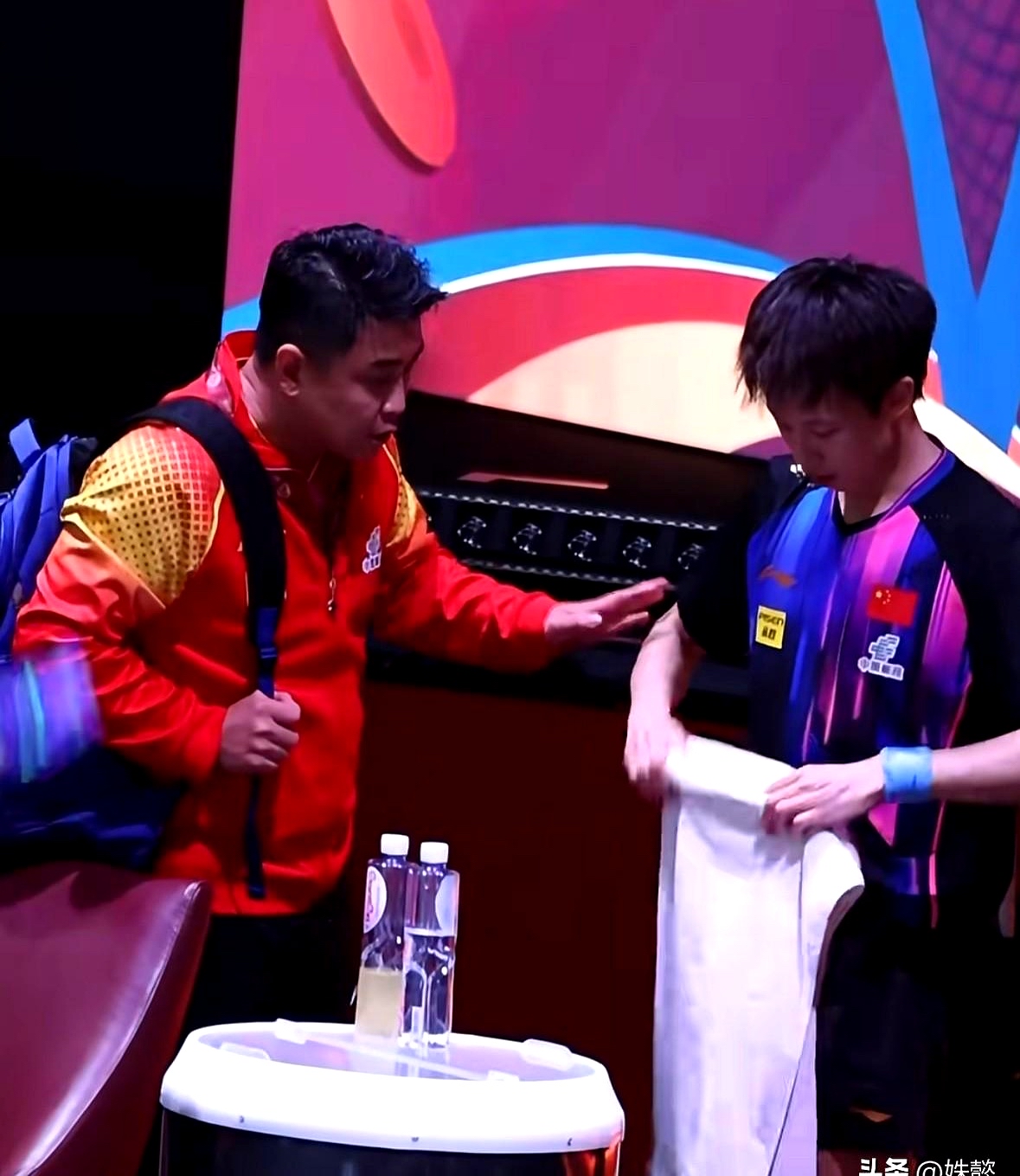 韩国乒乓球队血洗比利时乒乓球队，王皓统治全场